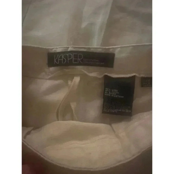 Kasper‎ Linen Trouser Dress Pants Size 14 NWT - Picture 6 of 6